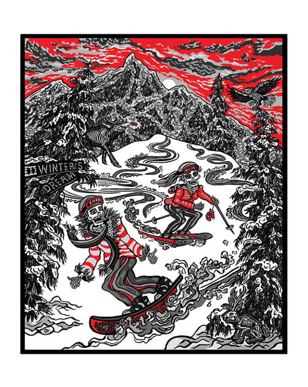 Greeting Card - 'Winter's Dream'